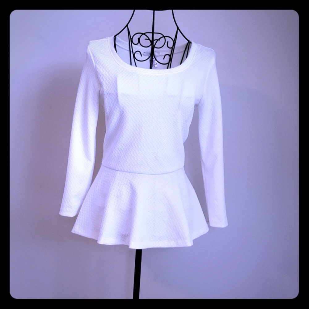 Peplum top